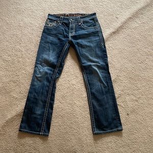 Rock Revival 32' "Pual" Straight Jeans